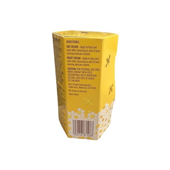 Trader Joe’s Honey Hydration Day & Night Cream Duo 3.5 oz Manuka Honey Set - Picture 4 of 4